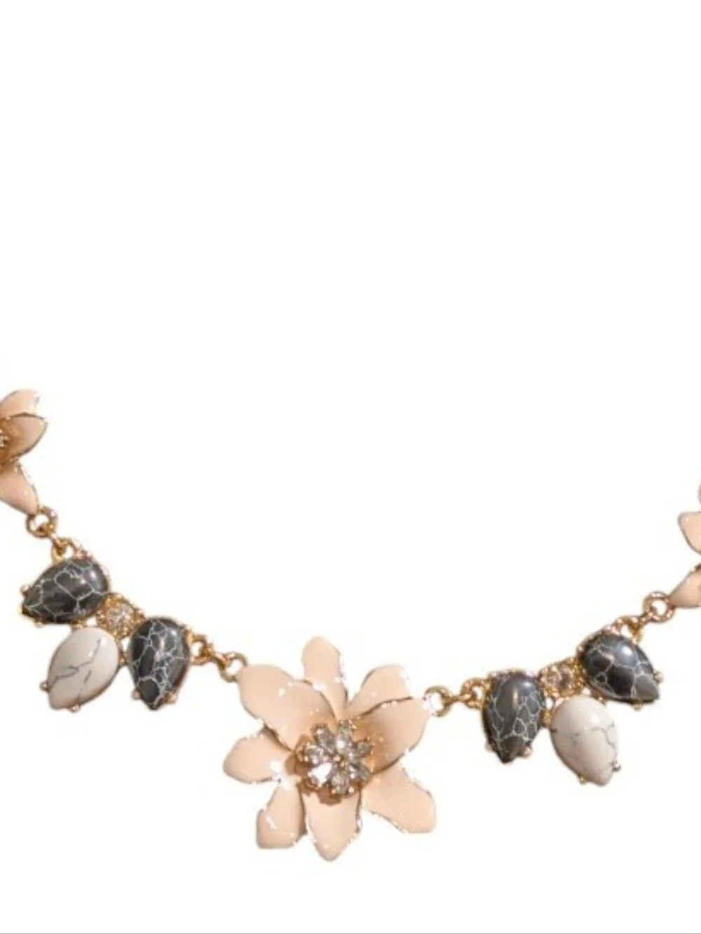 Kate Spade New York ♠️ Glossy Petals' Jewelry Necklace